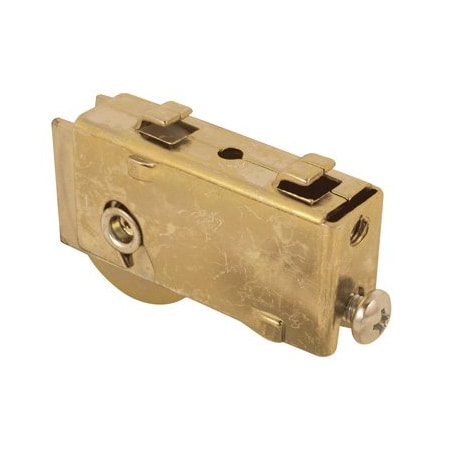 Prime-Line Single 1-1/4 in. Steel Roller Assembly, Ball Bearing, Plain Back Housing (Single Pack) D 1785